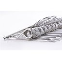 Ver imagem 3 de Kit 40 Prendedores Roupas Clips Inox Para Varal e Alimentos:Cromado