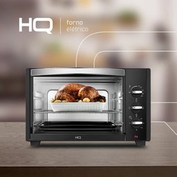 Forno Elétrico Hq 38 Litros Hq38d 1600w Preto 127v - 2 Forno Elétrico Hq 38 Litros Hq38d 1600w Preto 127v - 2