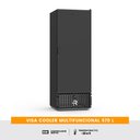 Ver imagem 3 de Visa Cooler Multipla Ação Multiuso 570l -22 a 5ºc Estático Vccom570psp Preta 220v - Refrimate