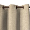 Cortina Tecido Rustico 4,00M x 2,60M Semi Blackout Areia - 4
