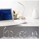 Ver imagem 4 de Luminaria Mesa Flexivel Touch sem Fio 3 Níveis Luz 14 Led Mesa