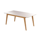Ver imagem 2 de Mesa de Jantar Elegance Jcm Movelaria Cinamomo/off 1,20 M