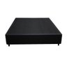 Base Box Casal Sintético Preta - 42x138x188 - 4