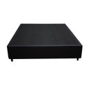 Ver imagem 4 de Base Box Casal Sintético Preta - 42x138x188