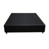 Base Box Casal Sintético Preta - 42x138x188 - 6