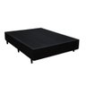 Base Box Casal Sintético Preta - 42x138x188 - 2