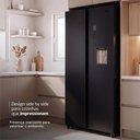 Ver imagem 7 de Geladeira Side By Side Frost Free 480 L Hq Inverter com Dispenser de Água Preta Hq-480SBSWD