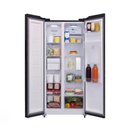 Ver imagem 2 de Geladeira Side By Side Frost Free 480 L Hq Inverter com Dispenser de Água Preta Hq-480SBSWD