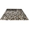 Tapete de Couro Marrom Misto 3,00x3,00 sem Bordas Pç 5x5cm - 1
