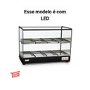Ver imagem 5 de Estufa Vitrine Dupla P/ Salgados 8 Bandejas Evr Titã