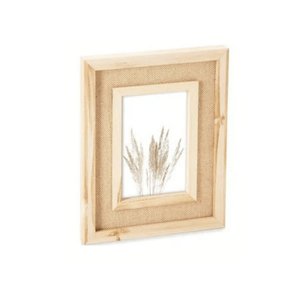 Porta Retrato em Mdf com Linho Natural - 10x15