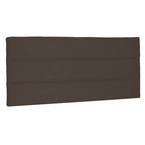 Cabeceira Painel Estofada Cama Box Casal Queen La Italian 160cm Suede Café - Desk Design