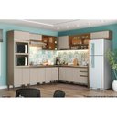 Ver imagem 1 de Cozinha Modulada Henn Connect 14 Peças (5 Armários + 4 Balcões + 1 Paneleiro + 4 Complementos) C14P0