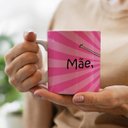 Ver imagem 2 de Caneca Mae Te Amo Desse Tamanhao Menina