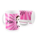 Ver imagem 1 de Caneca Mae Te Amo Desse Tamanhao Menina