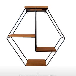 Prateleira Balão Rústica Decoração Área Gourmet Casa - 1