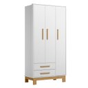 Ver imagem 4 de Berço Americano 4300 Mini Cama Fantasia e Guarda Roupa Infantil Q Encanto Slim 4340 Branco