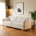Ver imagem 1 de Sofá Fixo 3 Lugares Luxo 190cm Arthur