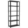 Prateleira Estante Armário Aço 6 Bandejas 60cm Preto Romero - 1