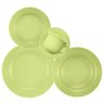 Aparelho de Jantar 20 Peças Porcelana Oxford - Verde - 1