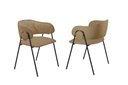 Ver imagem 3 de Conjunto Siena com 4 Cadeiras e Base Goiás Bm Tubulares Off White/linho 306