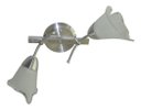 Ver imagem 4 de Lustre Para Sala ou Quarto Estilo Colonial com 2 Tulipas De Vidro
