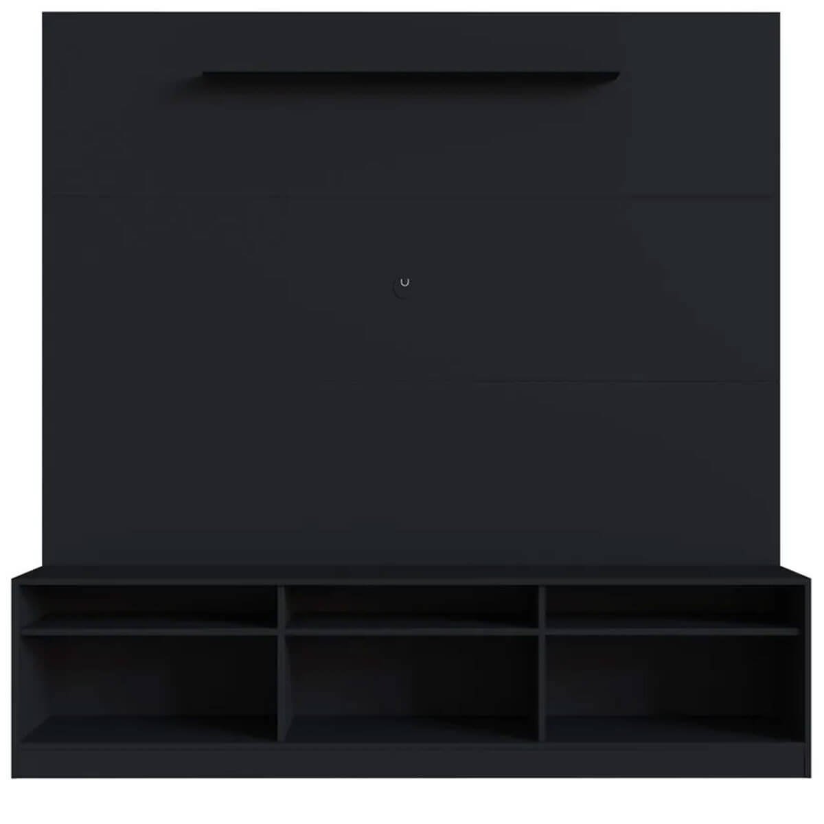 Prodecor Estante Home Rack com Painel para TV 180cm com 3 Portas e Prateleira ...