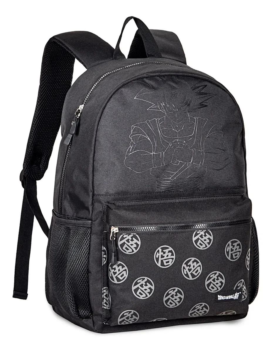 MOCHILA DRAGON BALL SUPER 17″ - OFICIAL:Preta
