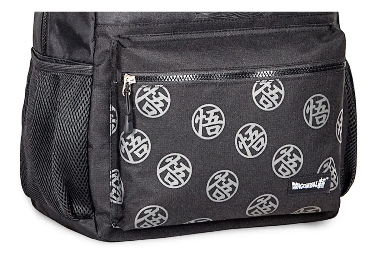 Mochila Dragon Ball Super 17″ - Oficial:preta - 4