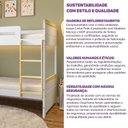 Ver mais imagens de Beliche com Led Lateral Petit Casatema MadeiraOriginals