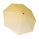Ver imagem 4 de Guarda Sol Ombrelone Piscina Sombreiro Praia 100% Madeira 3m:Creme