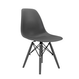 Conjunto Com 2 Cadeiras Eames Konkret Empório Tiffany Base Em Polipropileno - 2 Conjunto Com 2 Cadeiras Eames Konkret Empório Tiffany Base Em Polipropileno - 2