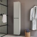 Ver imagem 2 de Armário Suspenso Multiuso para Banheiro 30cm com 2 Portas Bergamo