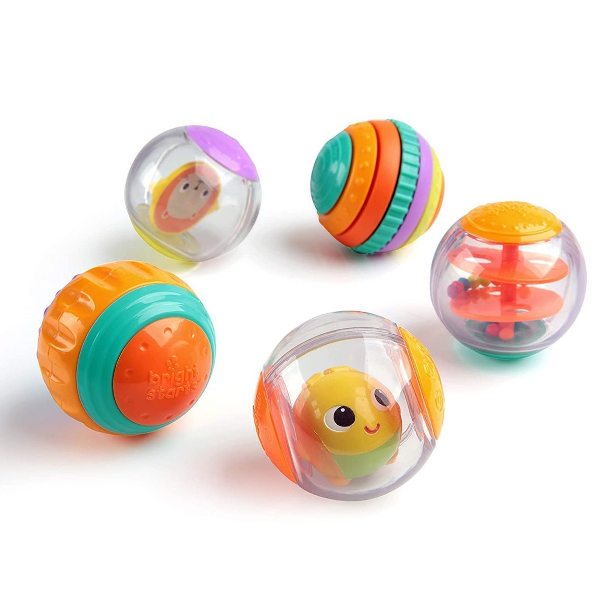 Chocalho Bolinhas Shake & Spin Activity Balls - Bright Starts