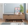 Banco Sapateira Raz 130 Cm X 45 Cm Tauari - 6