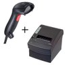 Kit Impressora Térmica Bematech I8 Full Mais Leitor Codigo de Barras Flash Ii Linear Usb elgin - 1