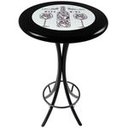Ver imagem 1 de Mesa Madeira Azulejo 60cm - Bistrô Fixa 98cm - Preta - More Wine