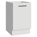Ver imagem 1 de Balcão de Cozinha 50cm 1 Porta (sem Tampo) Branco Agata Madesa