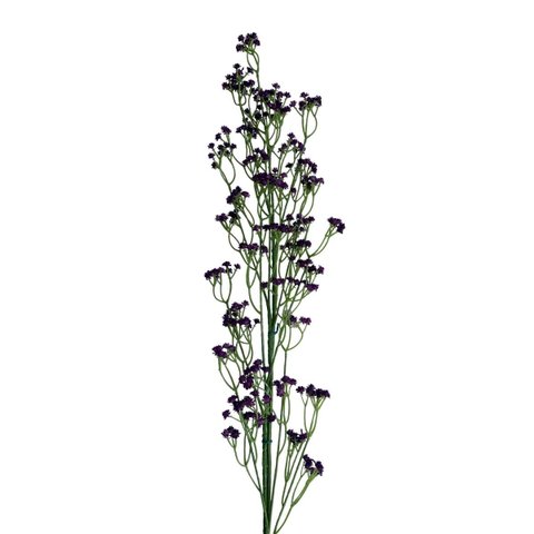 Kit 6 Flores Artificiais Roxo para Decoração Festa e Centro de Mesa