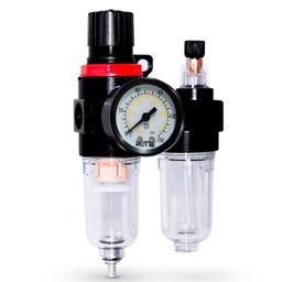 3 Filtros de Ar Eliminador Água e Lubrificador Regulador de Pressão Manômetro 1/4 Rotta 376 Afc-2000 - 5