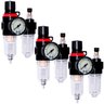 3 Filtros de Ar Eliminador Água e Lubrificador Regulador de Pressão Manômetro 1/4 Rotta 376 Afc-2000 - 1