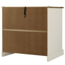 Ver imagem 7 de Balcão Buffet de Madeira Maciça com 2 Portas e 2 Gavetas Branco Lavado