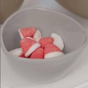 Ver imagem 4 de Kit 24 Cumbucas Plásticas Brancas 250ml Coza Tigela Triangular Sobremesas Petiscos