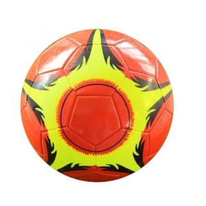 Mini Bola de Futebol Couro Tamanho 1 Amarelo Cor:vermelho;tamanho:único;gênero:unissex