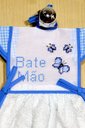 Ver imagem 2 de Bate Mão Bordado - Borboletas Azul