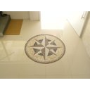 Ver imagem 2 de Rosa Dos Ventos em Mosaico para Piso 80cm