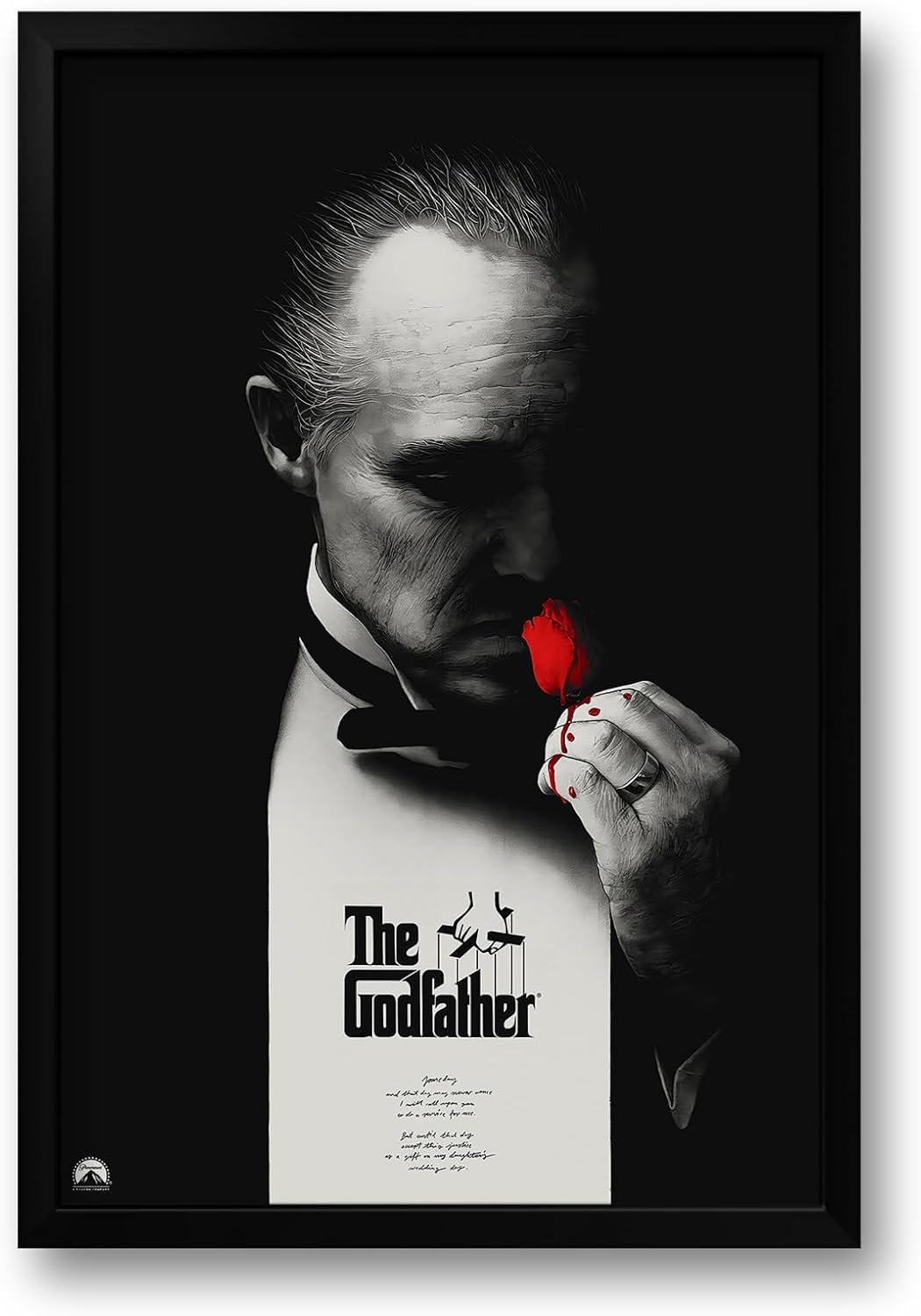 Quadro The Godfather - o Poderoso Chefão – 40x60cm | MadeiraMadeira