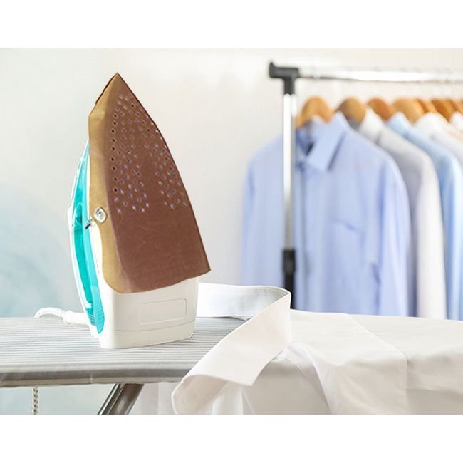 Ver imagem 1 de Sapata Anti-brilho para Ferro de Passar Roupa - Uso Doméstico - Tamanho Universal - Panami