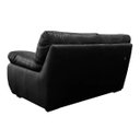 Ver imagem 7 de Sofá de Couro 2 Lugares Texas 158cm M06 Cor Preto 450 - ADJ DECOR SOFÁ 2 LUGARES 3 LUGARES COURO