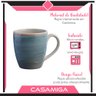 Caneca Chá Cerâmica Caoba 379ml Azul - 3